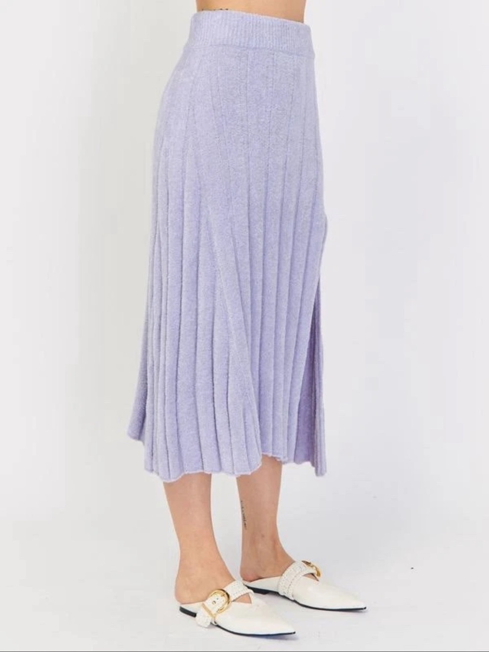 Rus Aube Lavender Italian Yarns Skirt - Picture 4 of 7